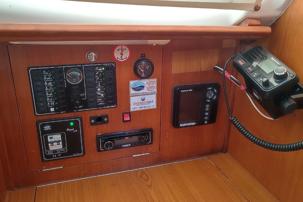Silba, a SAS - Vektor Vektor 36 sailboat at Grad Biograd na Moru, Croatia