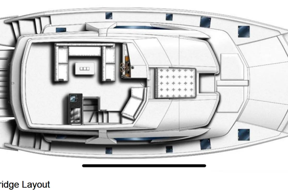 Galley of Paradise Sea, a Leopard 51 PC catamaran at Municipal Unit of Ellomenos, Greece