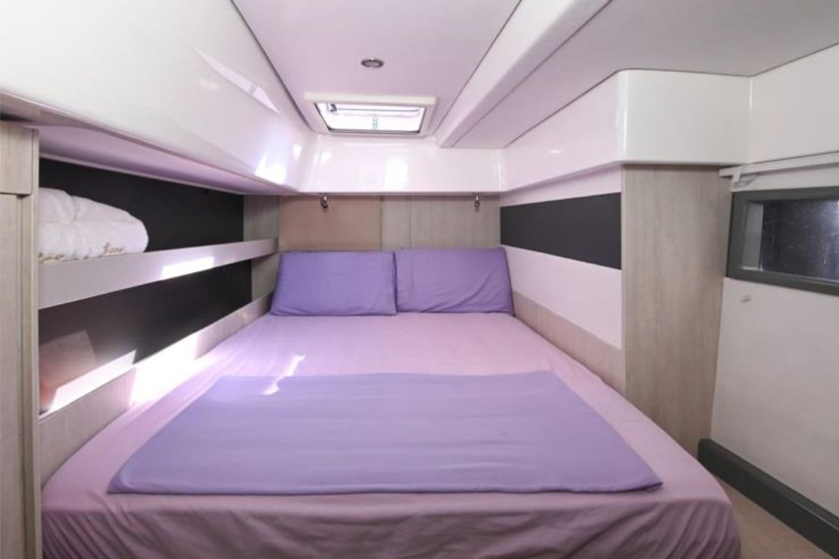 Head on Paradise Sea, a Leopard 51 PC catamaran at Municipal Unit of Ellomenos, Greece