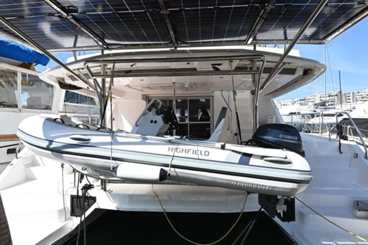 Paradise Sea, a Leopard 51 PC catamaran at Municipal Unit of Ellomenos, Greece