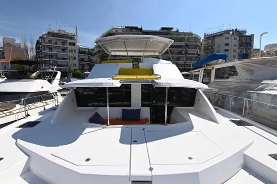 Paradise Sea, a Leopard 51 PC catamaran at Municipal Unit of Ellomenos, Greece