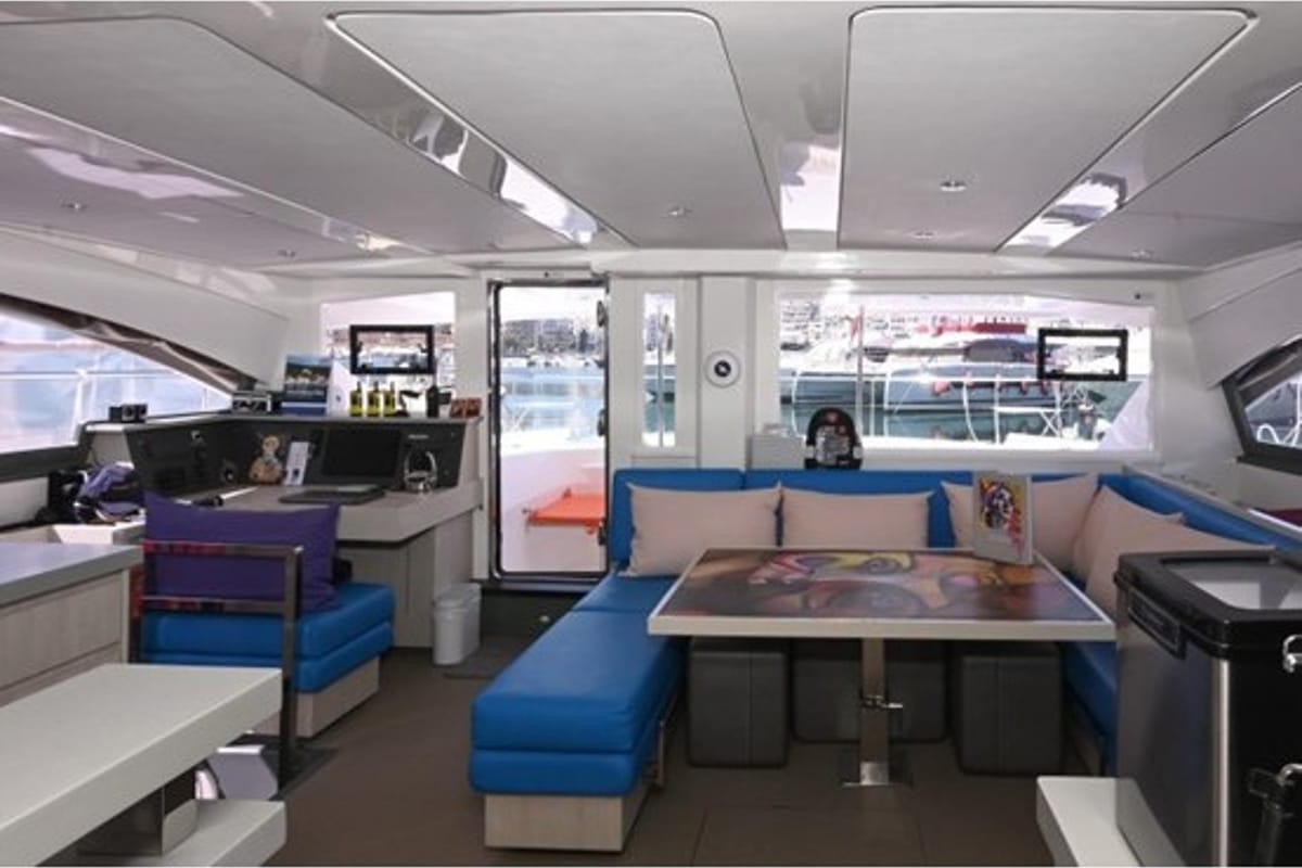 Paradise Sea, a Leopard 51 PC catamaran at Municipal Unit of Ellomenos, Greece