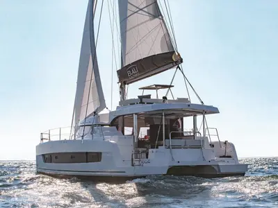 L HIPPOCAMPE, a Bali Bali Catspace catamaran at La Favière, France