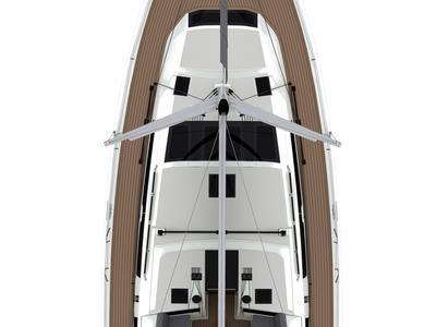 Dufour 470, a Dufour 470 sailboat at Paraty, Brazil