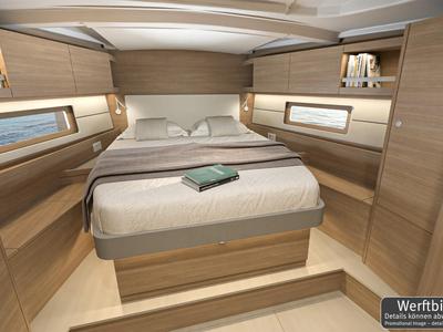 Cabin on Fox One, a Beneteau Oceanis 47 sailboat at Općina Rogoznica, Croatia