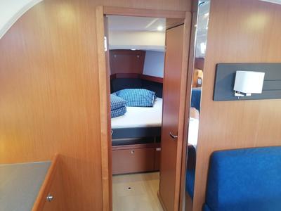 Cabin on Virginia, a Bavaria Cruiser 41 sailboat at Grad Pula, Croatia