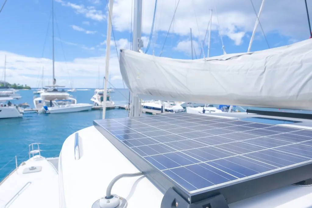 Pura Vida, a Lagoon 450 catamaran at Ribishi, Saint Vincent and the Grenadines