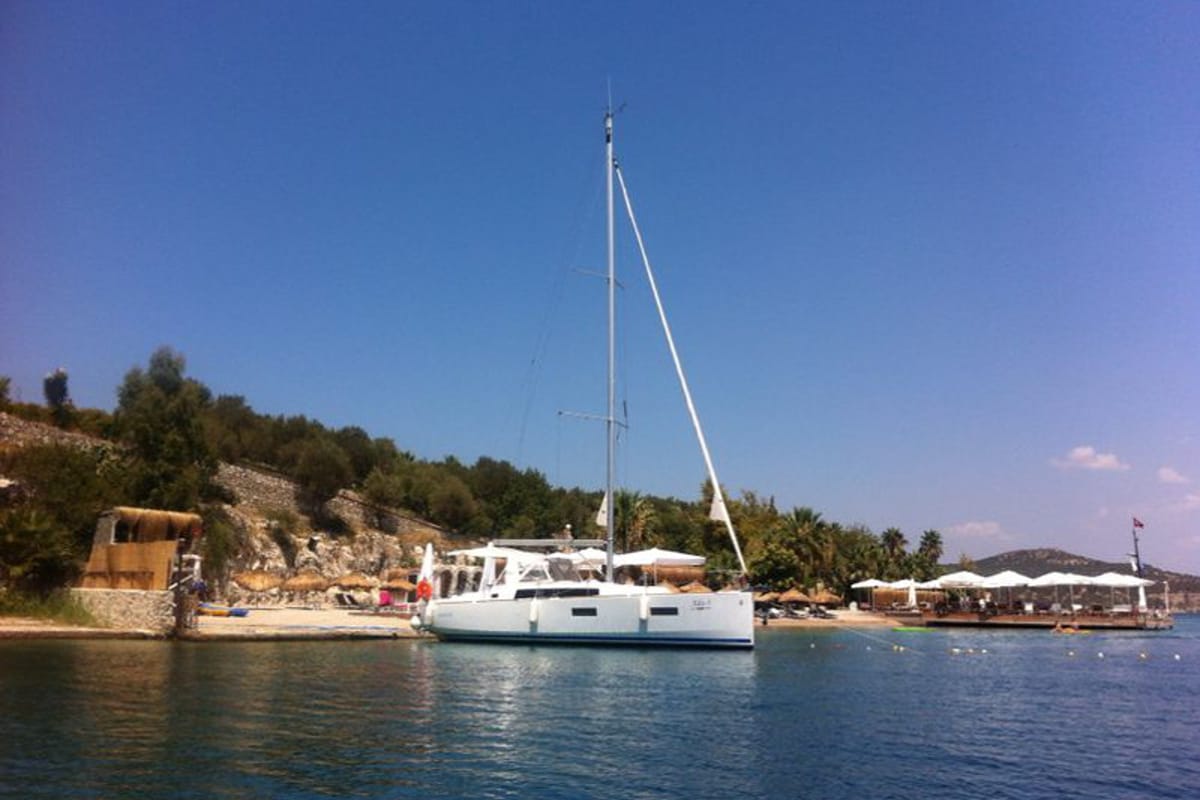ADA, a Beneteau Oceanis 38 sailboat at Marmaris, Turkey