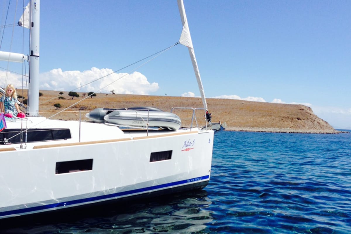 ADA, a Beneteau Oceanis 38 sailboat at Marmaris, Turkey