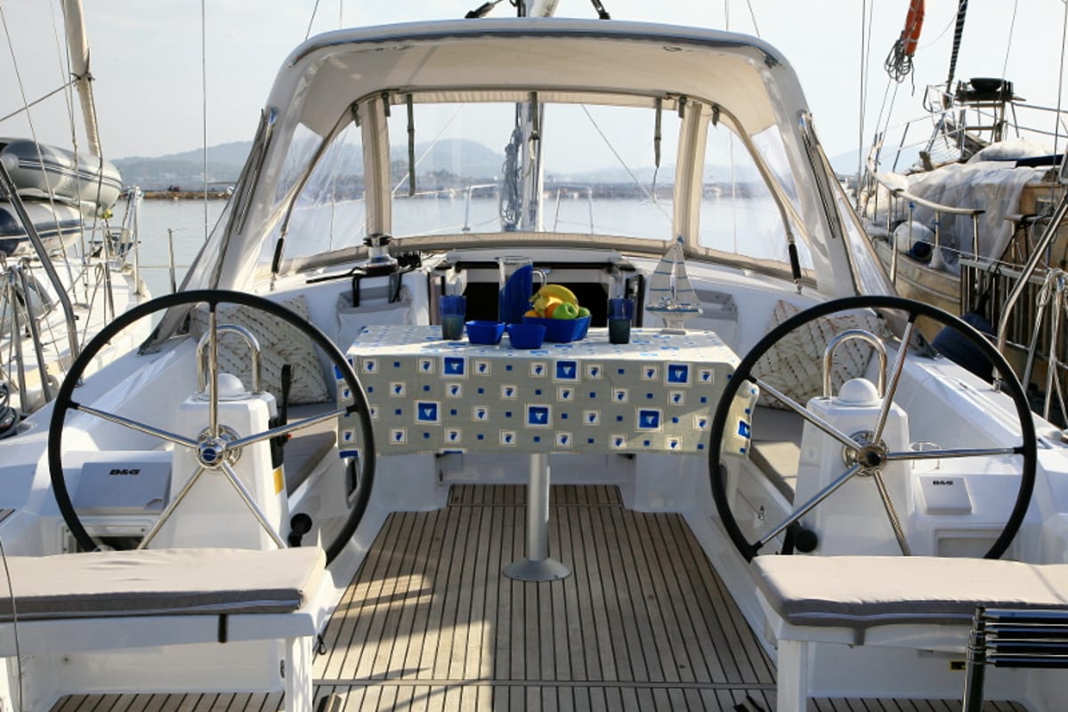 ADA, a Beneteau Oceanis 38 sailboat at Marmaris, Turkey