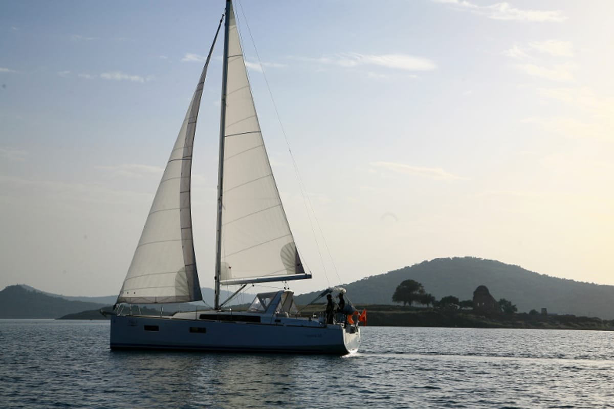 ADA, a Beneteau Oceanis 38 sailboat at Marmaris, Turkey