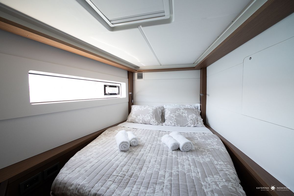 Cabin on El Marita Brand New 2021 A/C & Generator Skippered, a Lagoon 46 catamaran at Municipal Unit of Lefkada, Greece