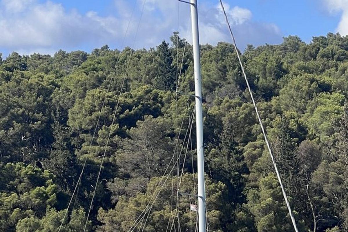 Maravillosa, a Hanse Yachts Hanse 545 sailboat at Split, Croatia