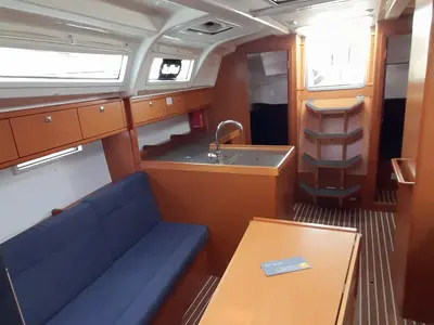 Salon of Nenemia, a Bavaria Cruiser 37 sailboat at Municipal Unit of Rhodes, Greece