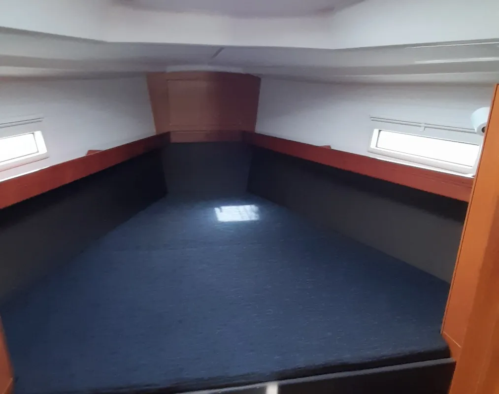 Cabin on Nenemia, a Bavaria Cruiser 37 sailboat at Municipal Unit of Rhodes, Greece