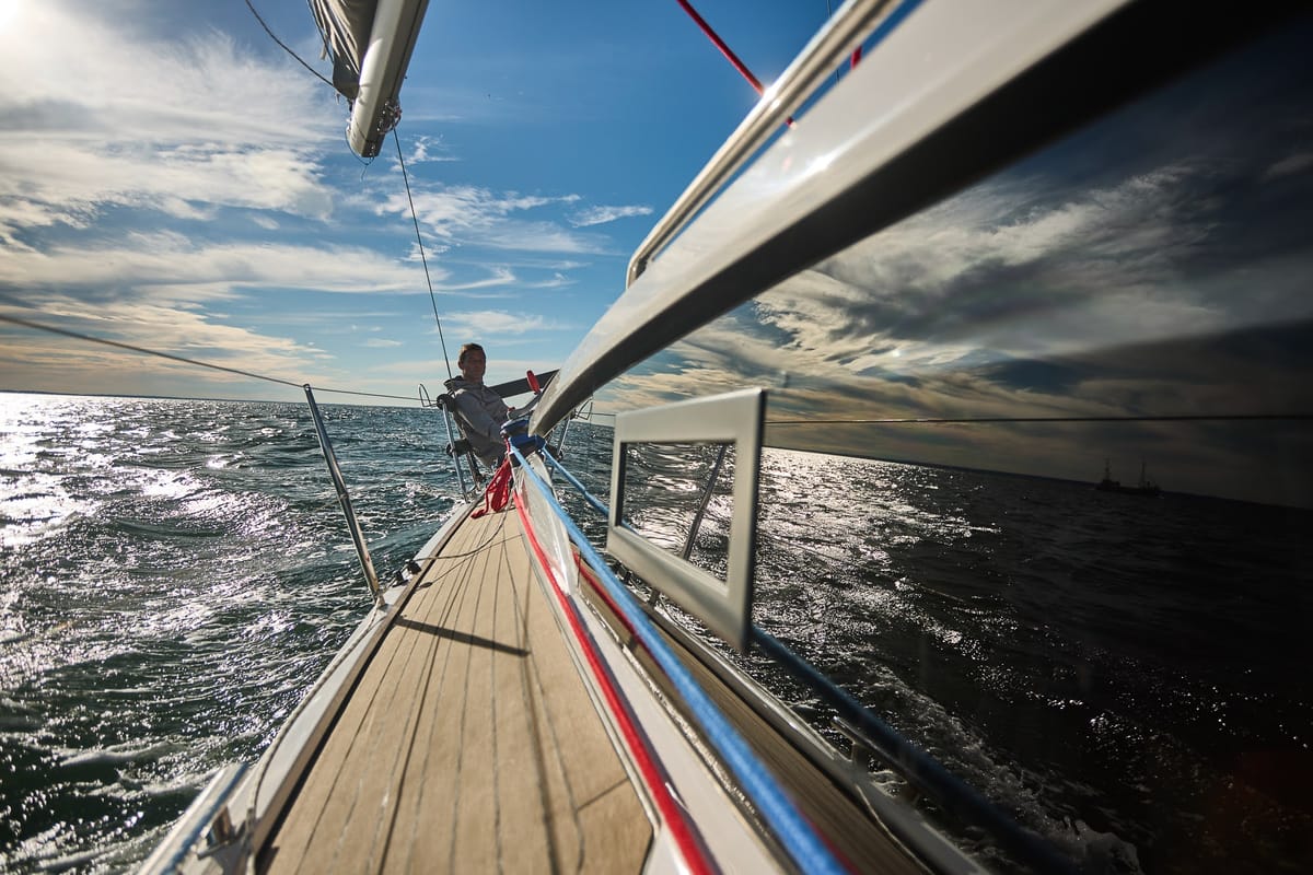 Angelmiles 1 , a Northman Maxus 35 sailboat at Valencia, Spain