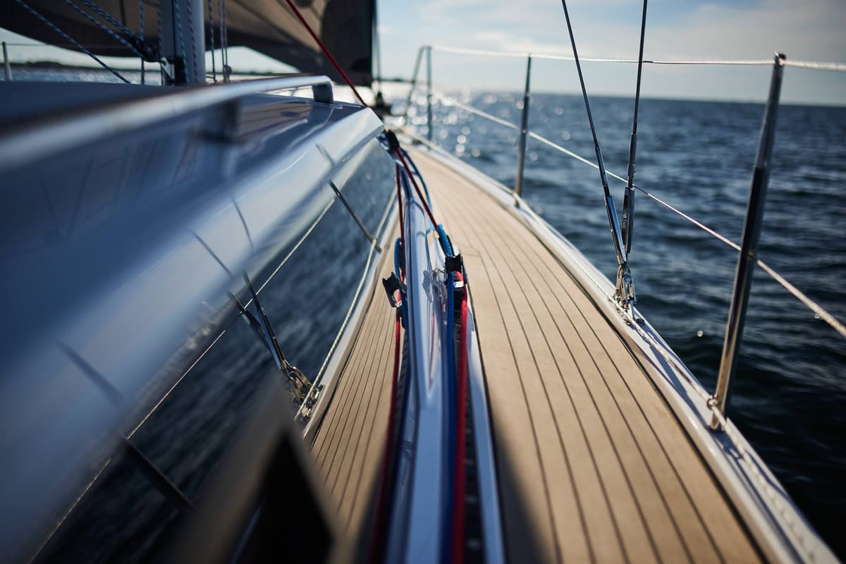Angelmiles 1 , a Northman Maxus 35 sailboat at Valencia, Spain