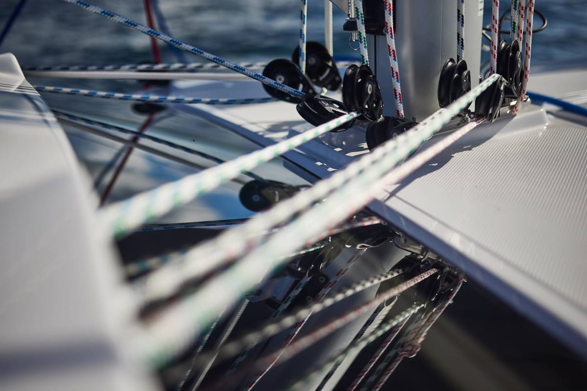 Angelmiles 1 , a Northman Maxus 35 sailboat at Valencia, Spain