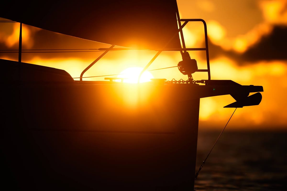 Angelmiles 1 , a Northman Maxus 35 sailboat at Valencia, Spain