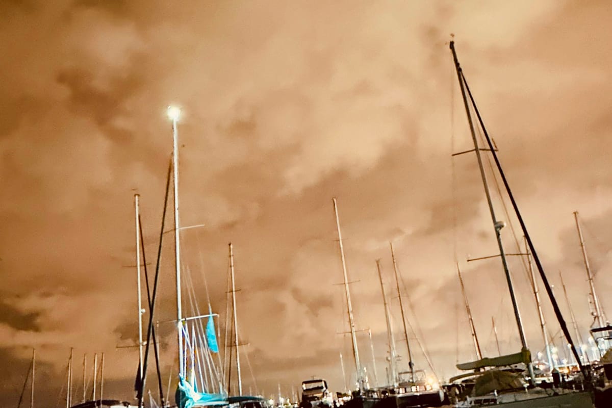 Angelmiles 1 , a Northman Maxus 35 sailboat at Valencia, Spain