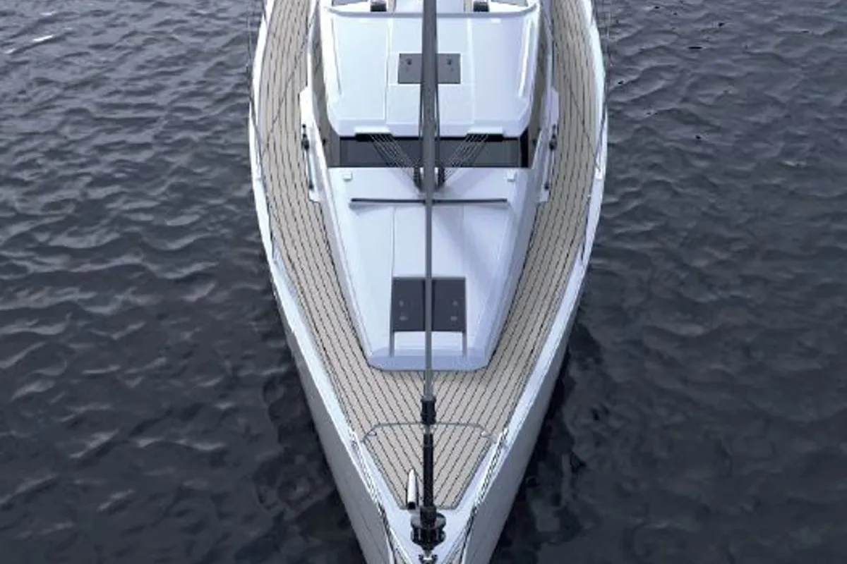 Angelmiles 1 , a Northman Maxus 35 sailboat at Valencia, Spain
