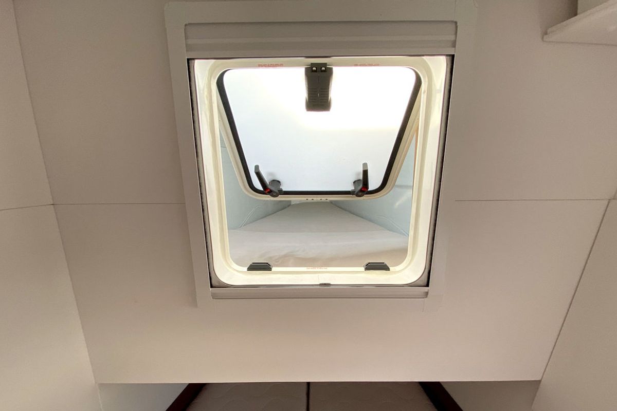 Cabin on Sunrise, a Lagoon 40 catamaran at Palma de Mallorca, Spain
