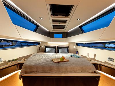 Cabin on Instant Crush, a Fjord 41 XL yacht at Grad Kaštela, Croatia