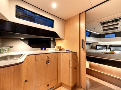 Galley of Instant Crush, a Fjord 41 XL yacht at Grad Kaštela, Croatia