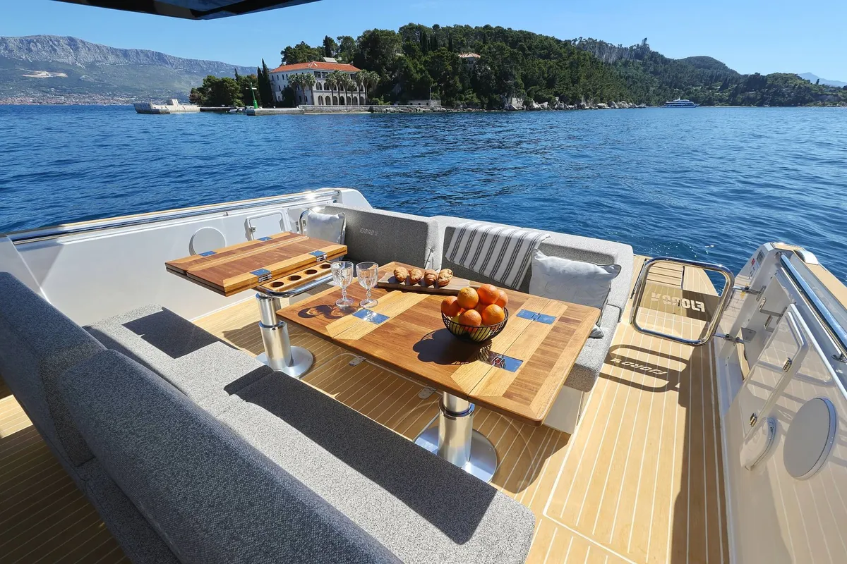 Instant Crush, a Fjord 41 XL yacht at Grad Kaštela, Croatia