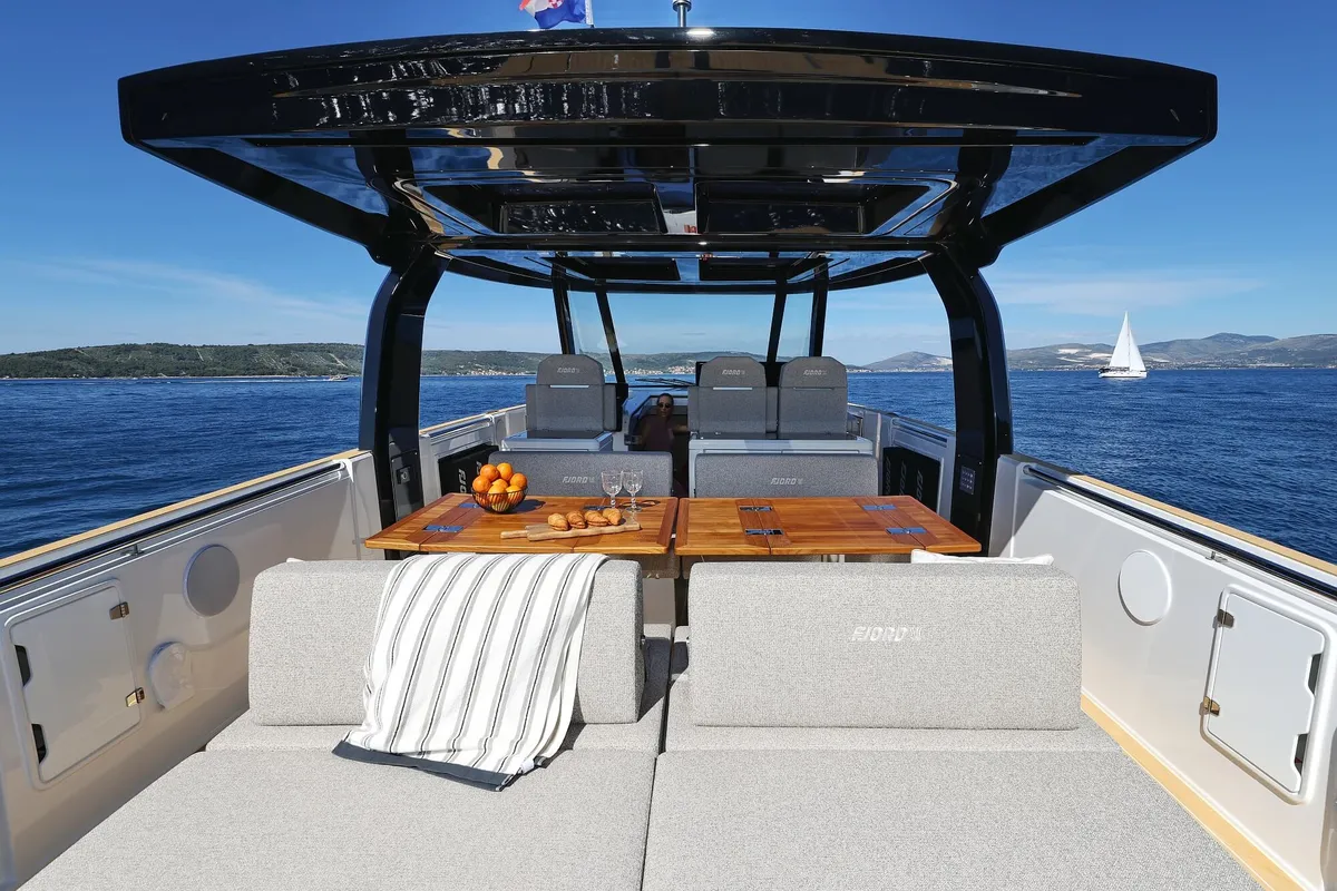 Instant Crush, a Fjord 41 XL yacht at Grad Kaštela, Croatia
