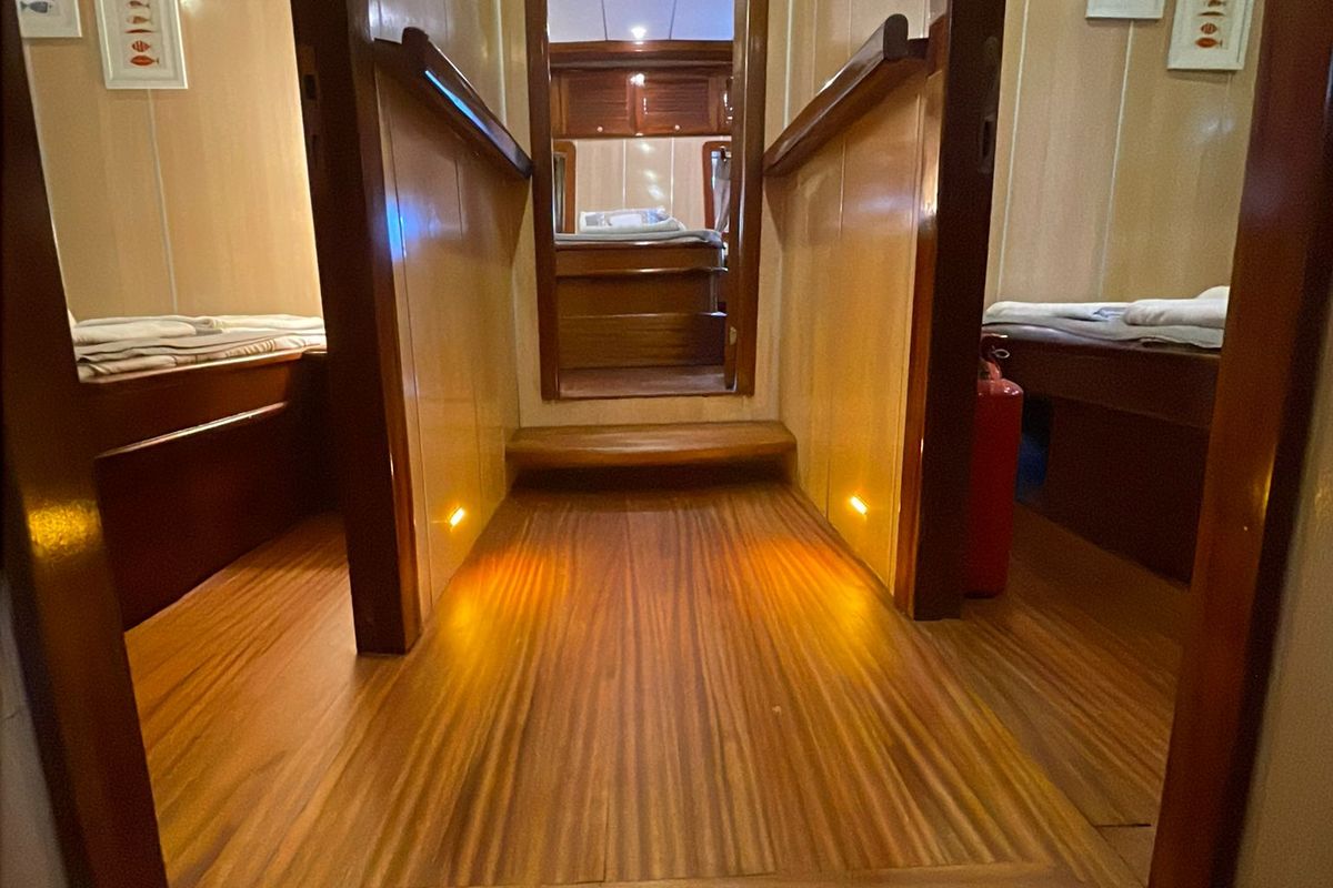 Cabin on Gumus, a Gulet Gulet gulet at Marmaris, Turkey
