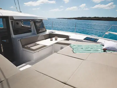 Premium +, a Bali Bali 4.2 catamaran at Saint-Mandrier-sur-Mer, France