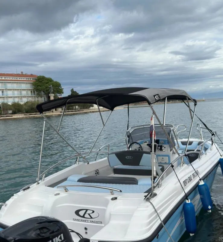 Exterior view of Rancraft Rm 21, a Gulet Rancraft RM21 motorboat at Zadar, Croatia