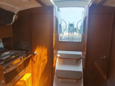 Galley of Fig, a Jeanneau Sun Odyssey 349 sailboat at Grad Pula, Croatia