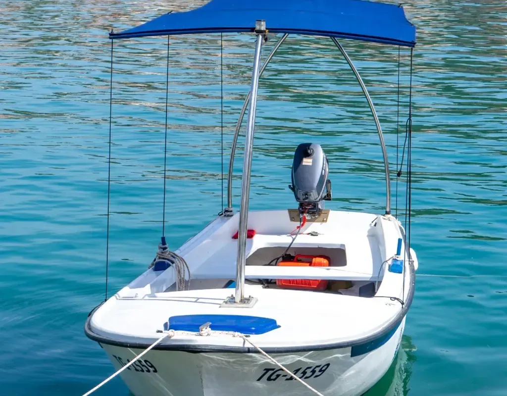 Pasara, a Motorboat Motorboat motorboat at Grad Trogir, Croatia