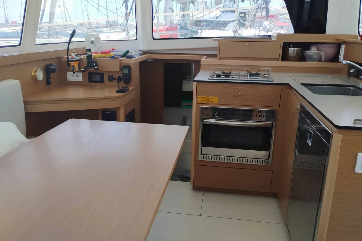 OLLYDREAM, a Excess Excess 11 catamaran at Municipal Unit of Nea Peramos, Greece