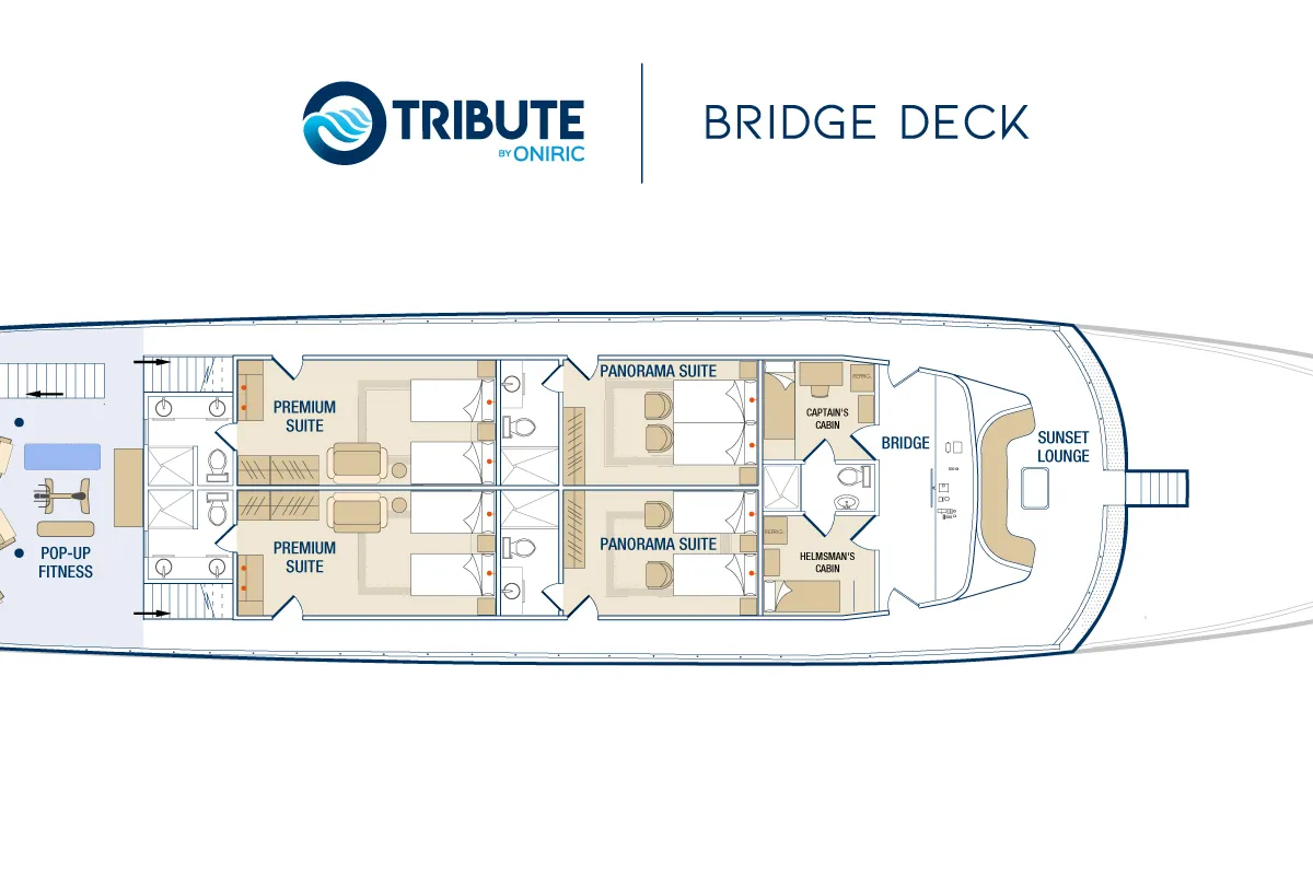 Tribute, a Luxury Luxury Motor Yacht yacht at Parroquia Puerto Baquerizo Moreno, Ecuador