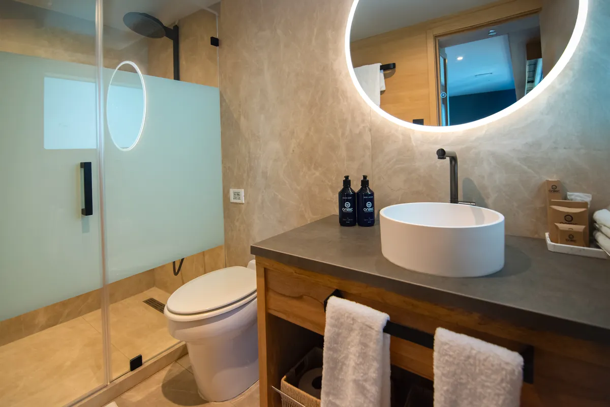 Tribute, a Luxury Luxury Motor Yacht yacht at Parroquia Puerto Baquerizo Moreno, Ecuador