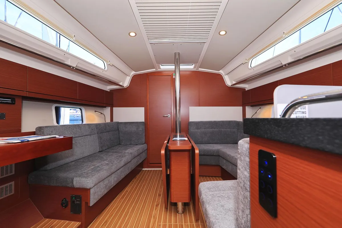 Free Spirit, a Hanse Yachts Hanse 388 sailboat at Dubrovnik, Croatia