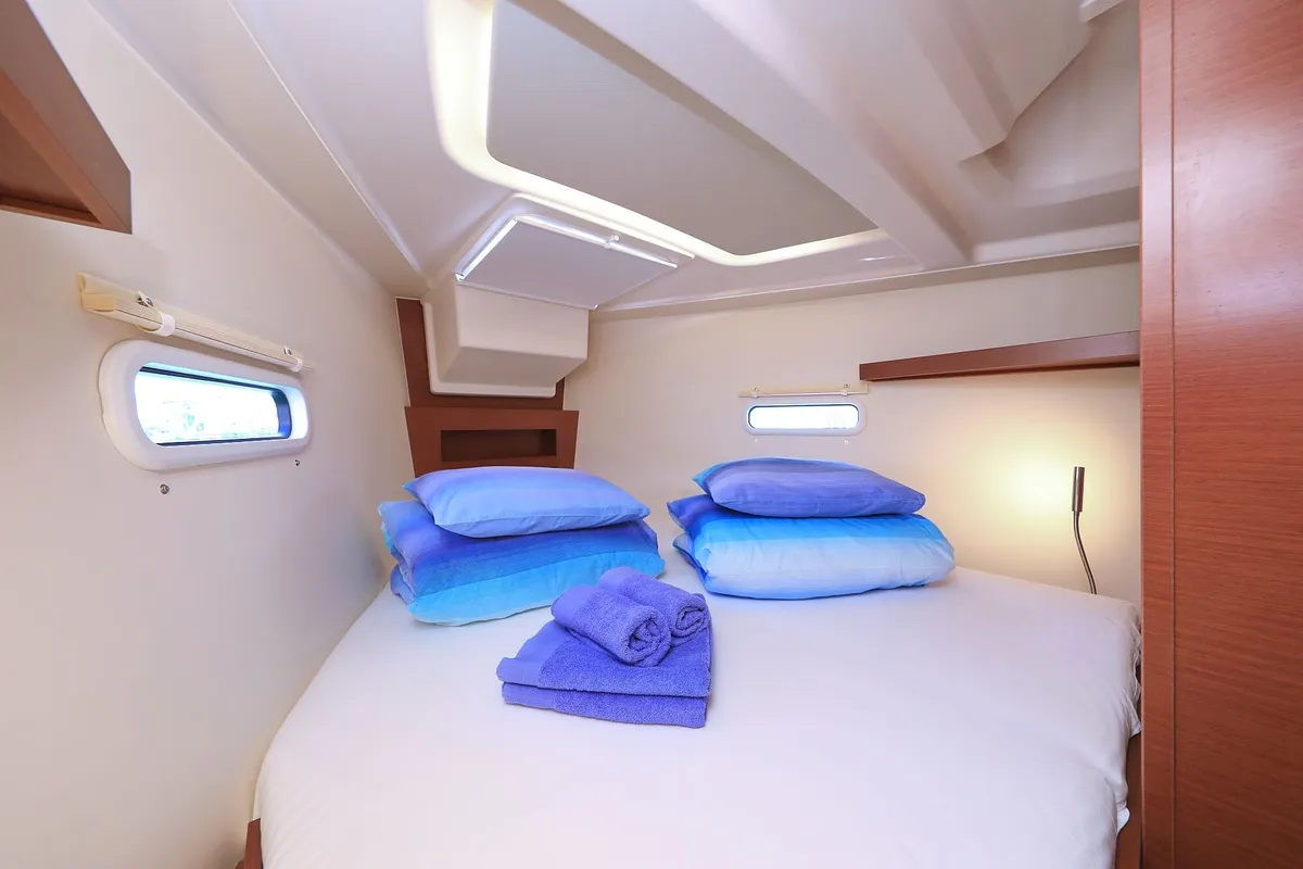 Free Spirit, a Hanse Yachts Hanse 388 sailboat at Dubrovnik, Croatia