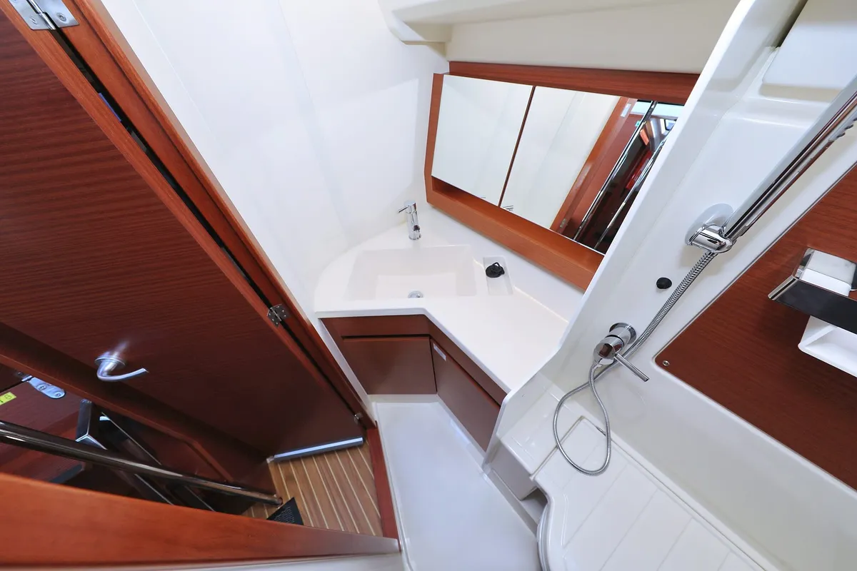 Free Spirit, a Hanse Yachts Hanse 388 sailboat at Dubrovnik, Croatia