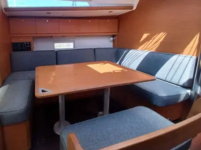 SunLuis, a Dufour Dufour 430 sailboat at Rodi Garganico, Italy