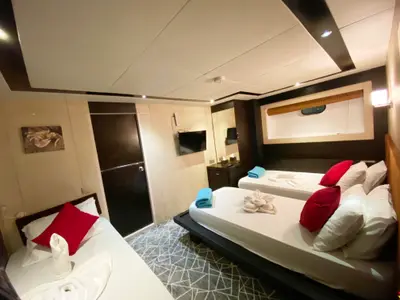 Cabin on Honors Legacy, a Gulet Motoryacht yacht at Malé, Maldives