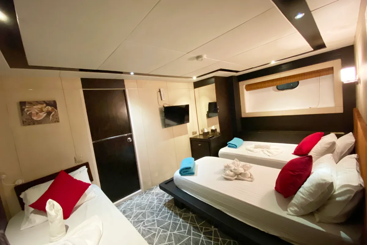 Cabin on Honors Legacy, a Gulet Motoryacht yacht at Malé, Maldives