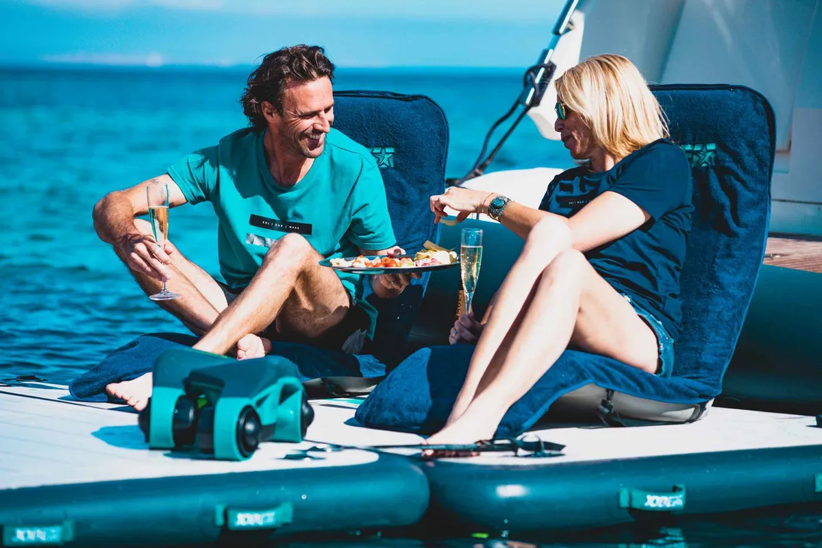 Cosmos, a Fountaine Pajot Aura 51 catamaran at Seget Donji, Croatia