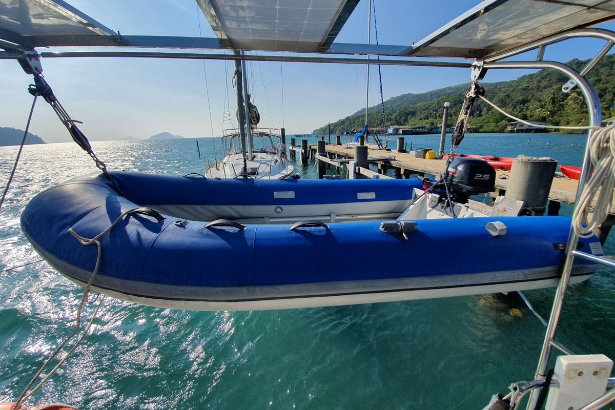 Malee, a Jeanneau Sun Odyssey 409 sailboat at Baan Salak Phet, Thailand