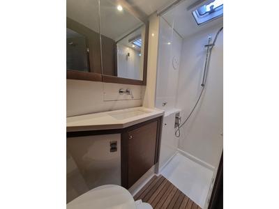 Head on SoulMate, a Lagoon 450 F catamaran at Lavreotiki Municipal Unit, Greece