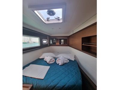 Cabin on SoulMate, a Lagoon 450 F catamaran at Lavreotiki Municipal Unit, Greece