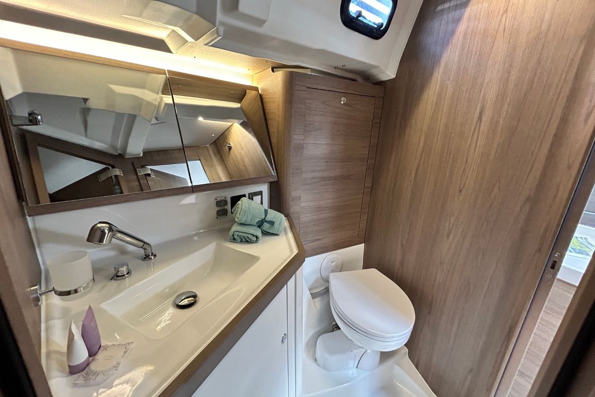 Head on Tide Of Your Life, a Beneteau Oceanis 47 sailboat at Split, Croatia