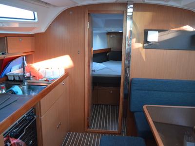 Galley of Dionysis, a Bavaria Cruiser 41 sailboat at Athens, Greece